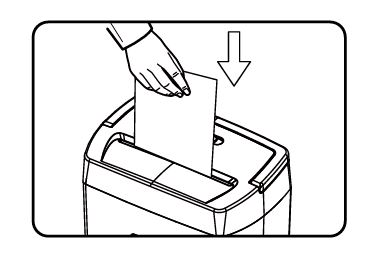 Bonsaii-paper-shredder-C275-A-Feeding-Paper-Image