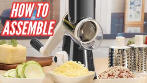 How to Assemble Cambom Rotary Cheese Grater Image