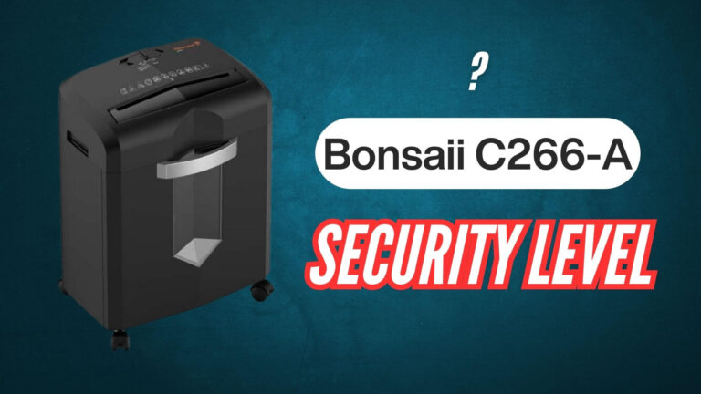 Bonsaii-C266-A-Shredder-Security-Level-Explained-Image