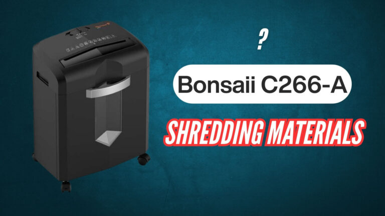 Bonsaii-C266-A-Shredder-Shredding-Items-Image